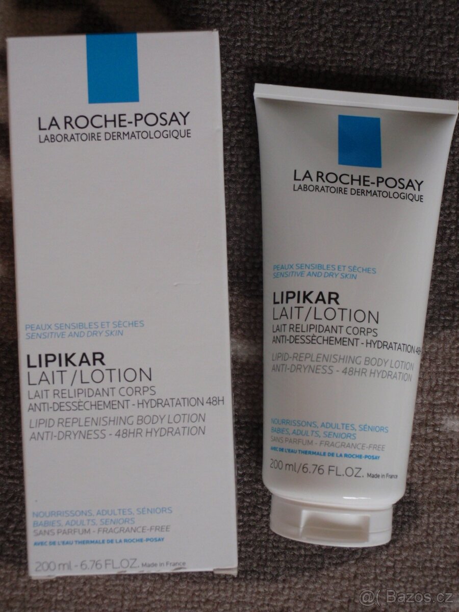 La Roche-Posay Lipikar Tělové mléko 200ml.