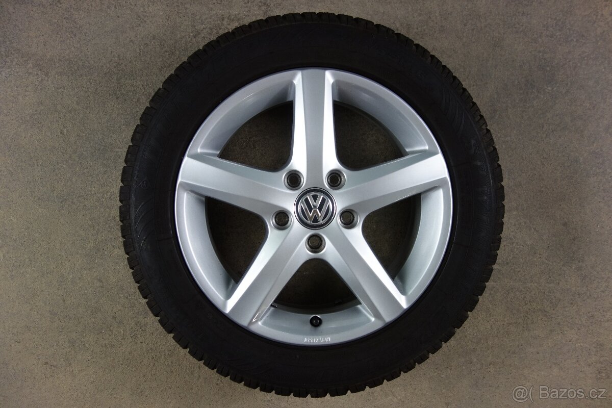 VW Golf VII, Touran, alu kola Aspen 5x112 205/55/16 zimní