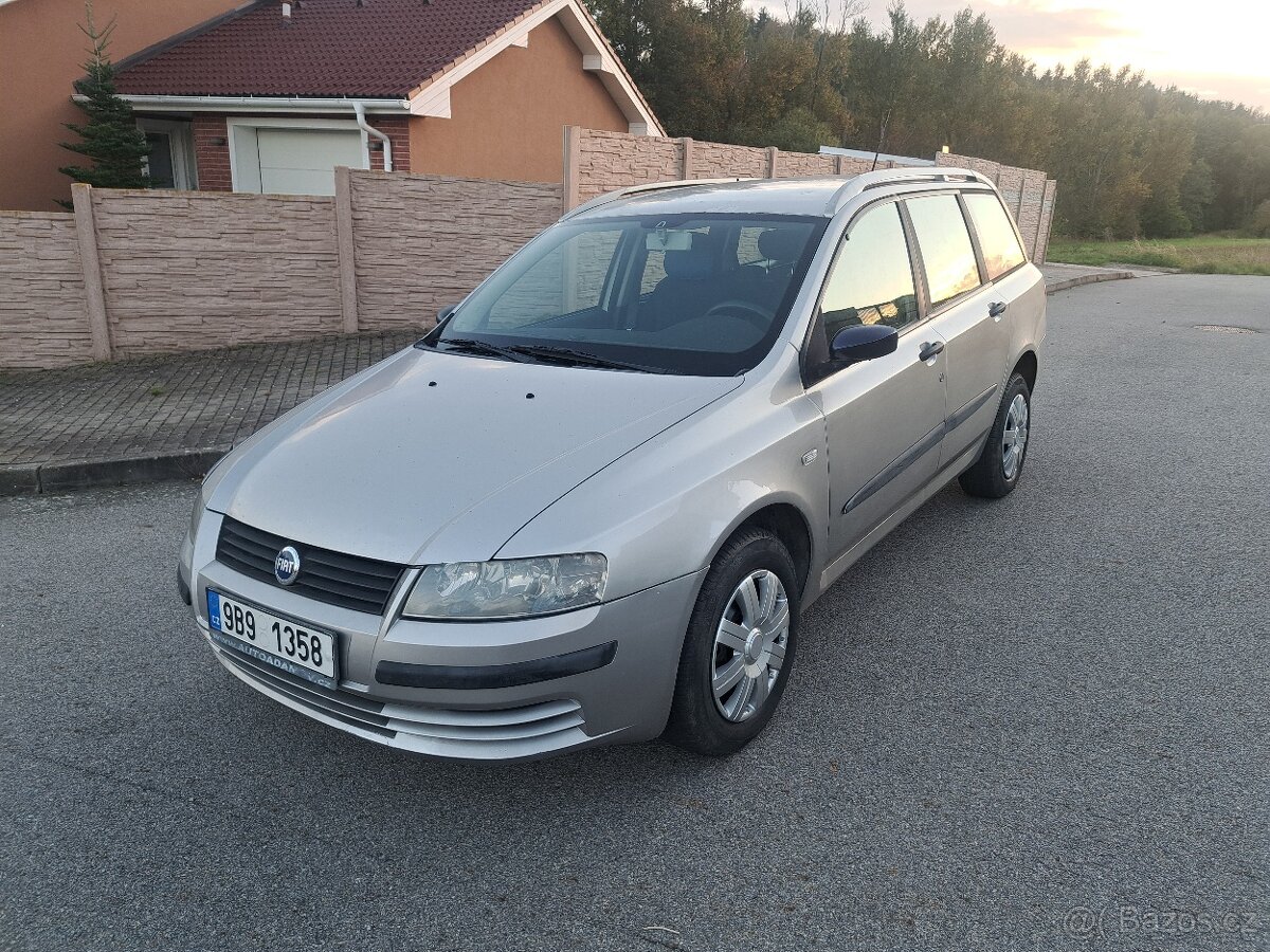 Prodám Fiat Stilo 1.9 jtd 85kw r.v.2004,nová STK