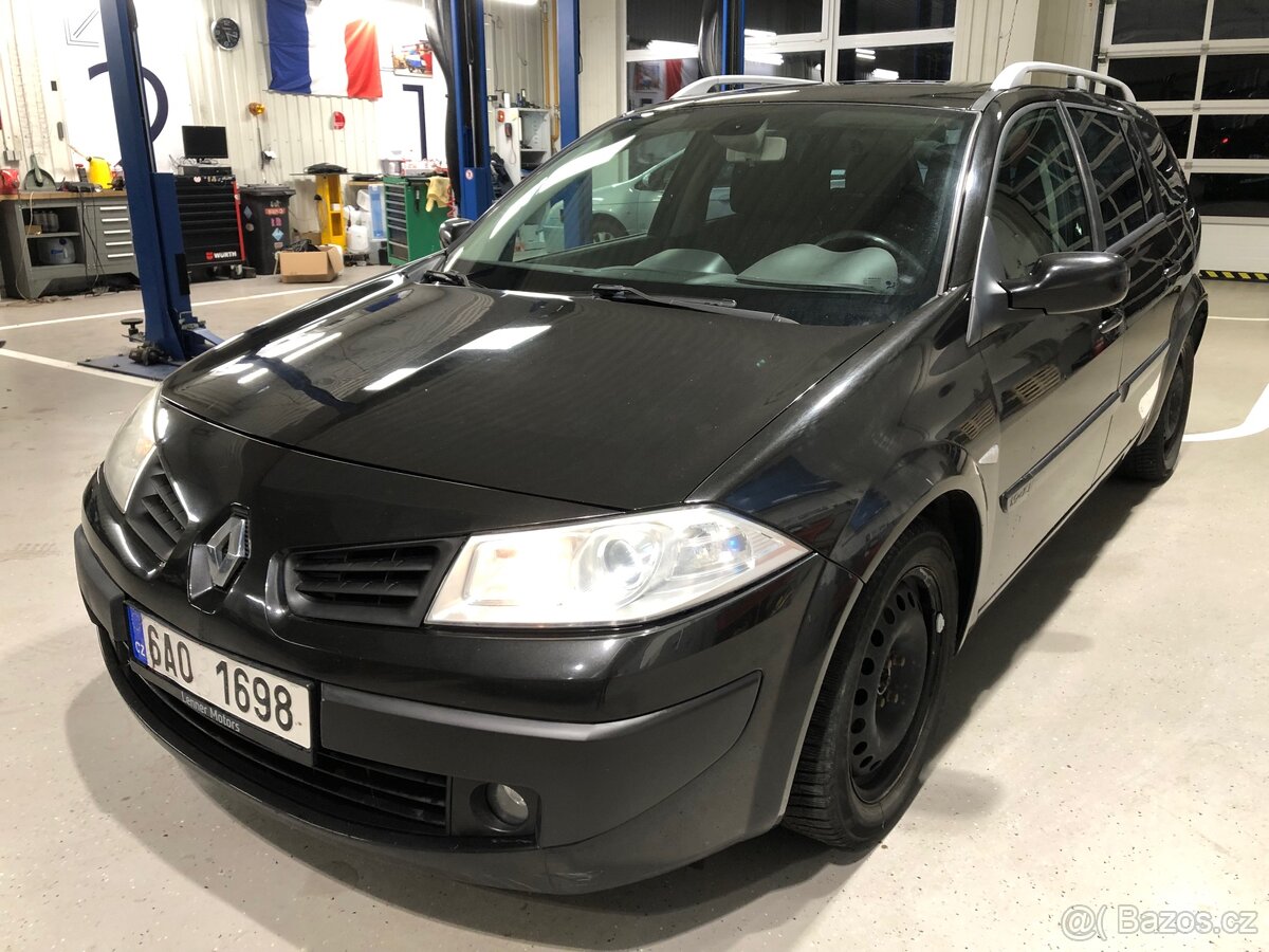 Renault Mégane 2 1.9 dci 96kW po STK 2006rok