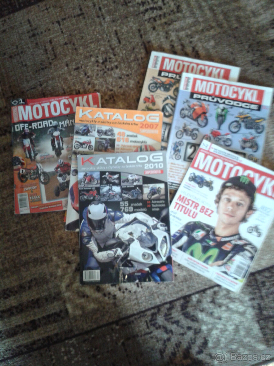 ČASOPIS MOTOCYKL PRUVODCE KATALOG