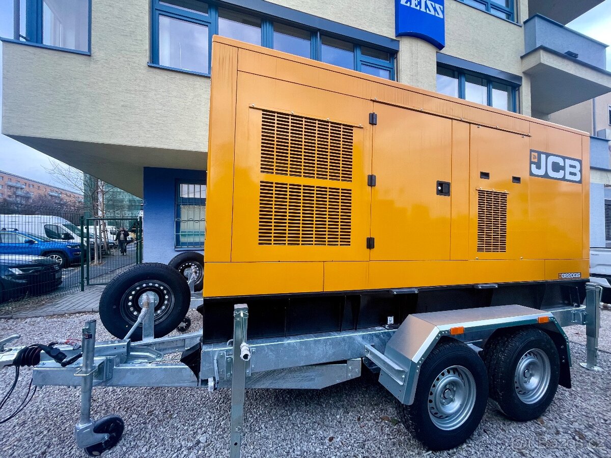 Elektrocentrála JCB 220 kVA - půjčovna