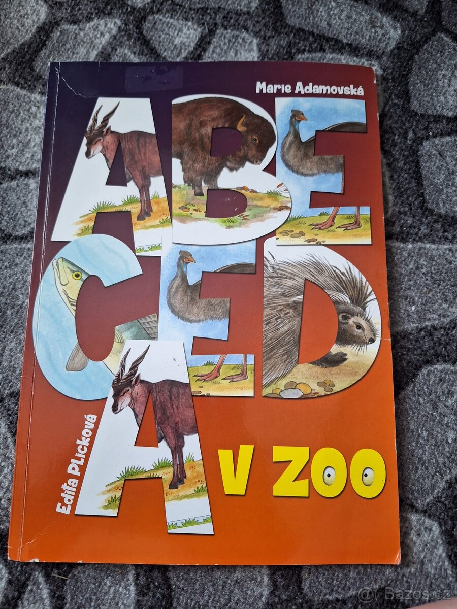 Kniha Abeceda v ZOO