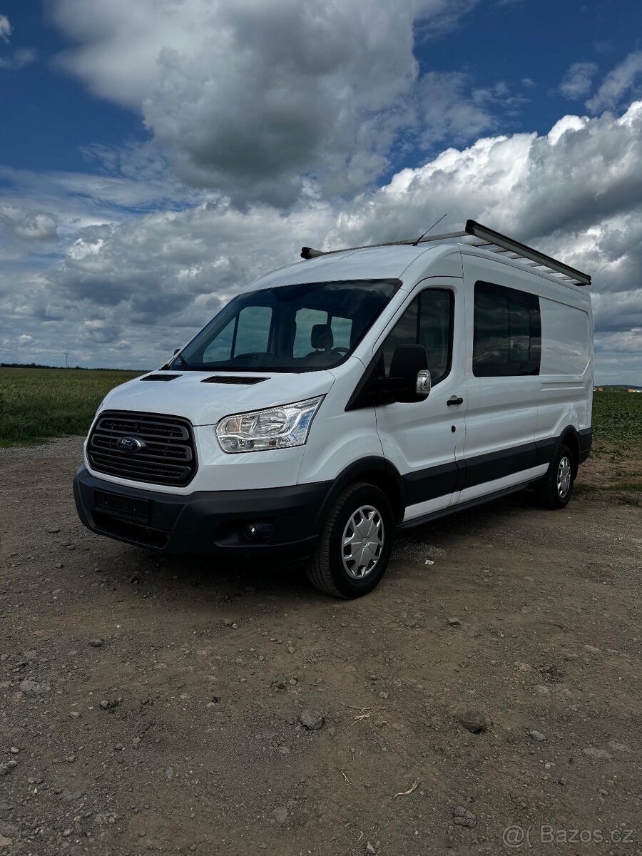 Ford Transit L3H2, 2.0TDCi-96kw, klima, 5 míst