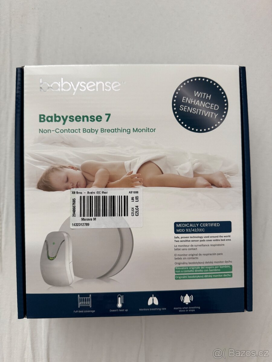 Prodám mojitor dechu Babysense 7