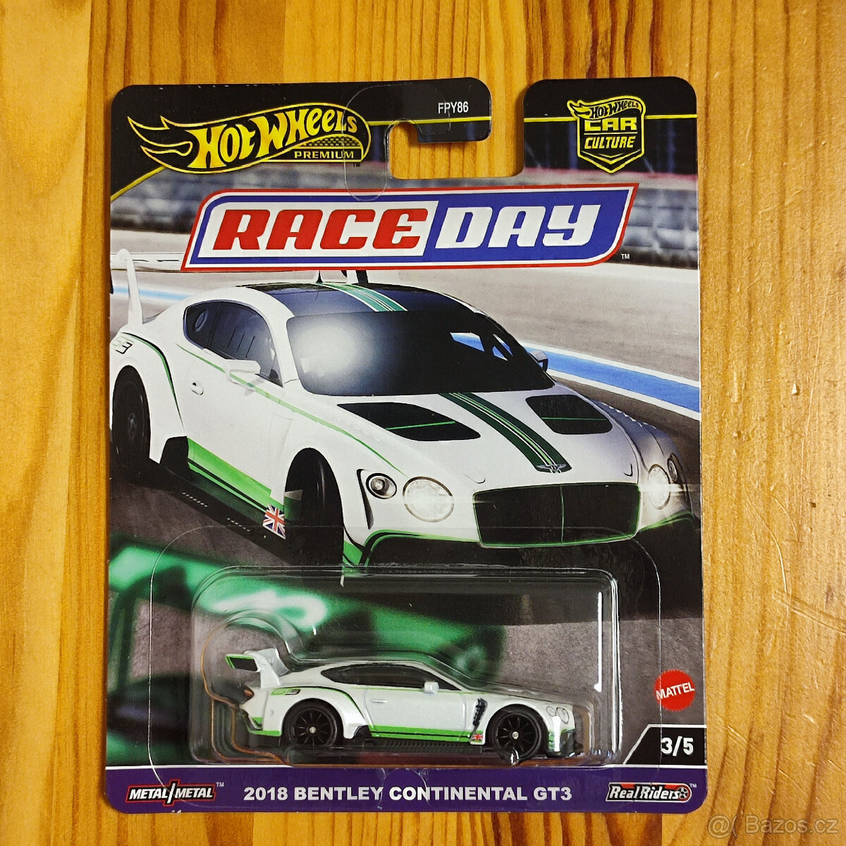 Hot Wheels premium - 2018 Bentley Continental GT3