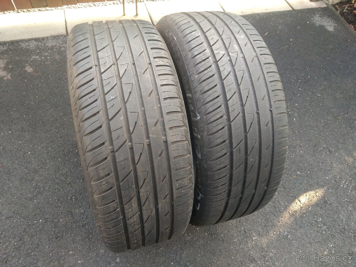 Prodám 2 letní gumy Best Drive Summer 215/55 R17 DOT 0320