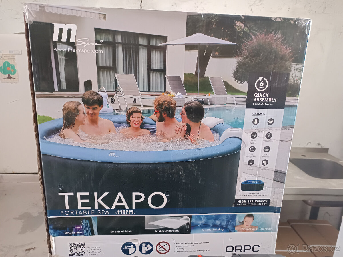 Venkovní vířivka TEKAPO PORTABLE SPA C-TE061