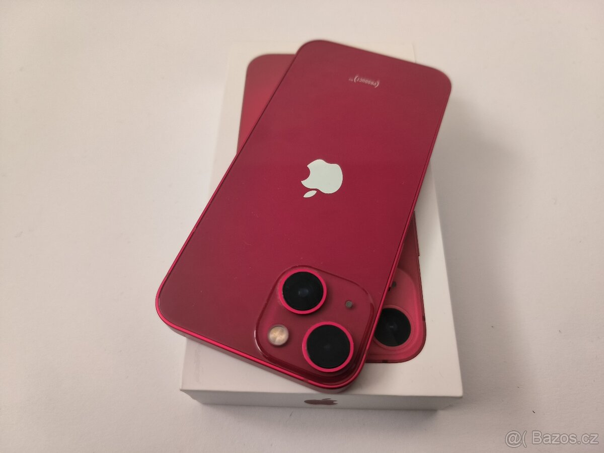 apple iphone 13 mini 256gb Red / Batéria 100%