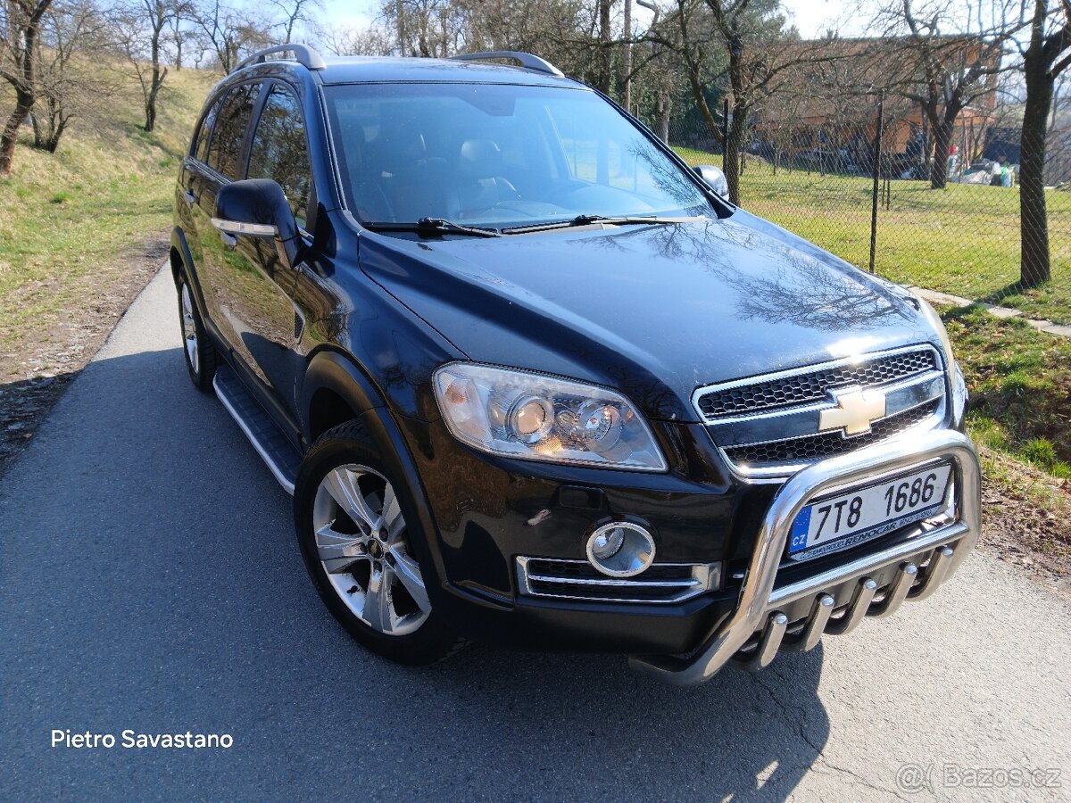 Captiva 2.0 vcdi 110kw 4x4 7 míst TOP BEZ KOROZE