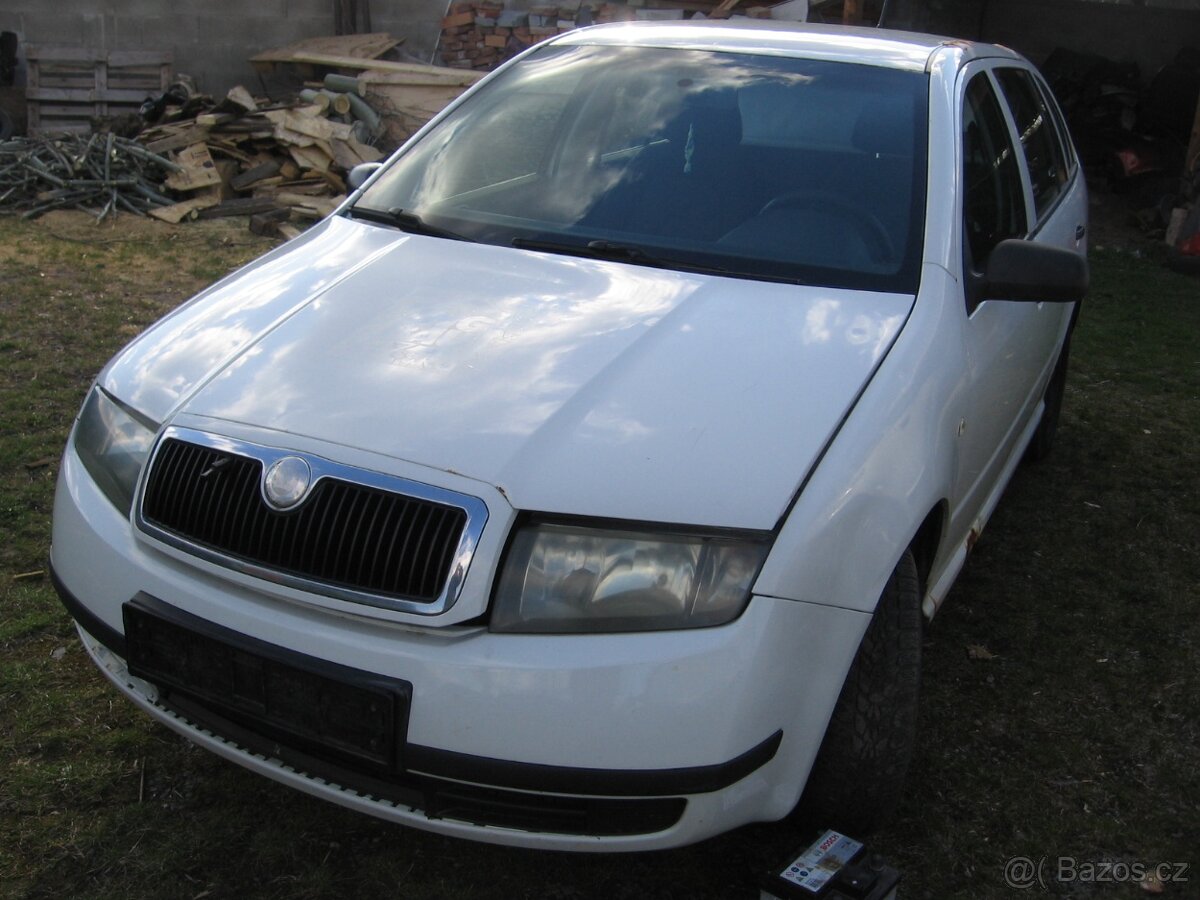 Prodám díly na Škoda Fabia 1.2 47kw  R.V.2004