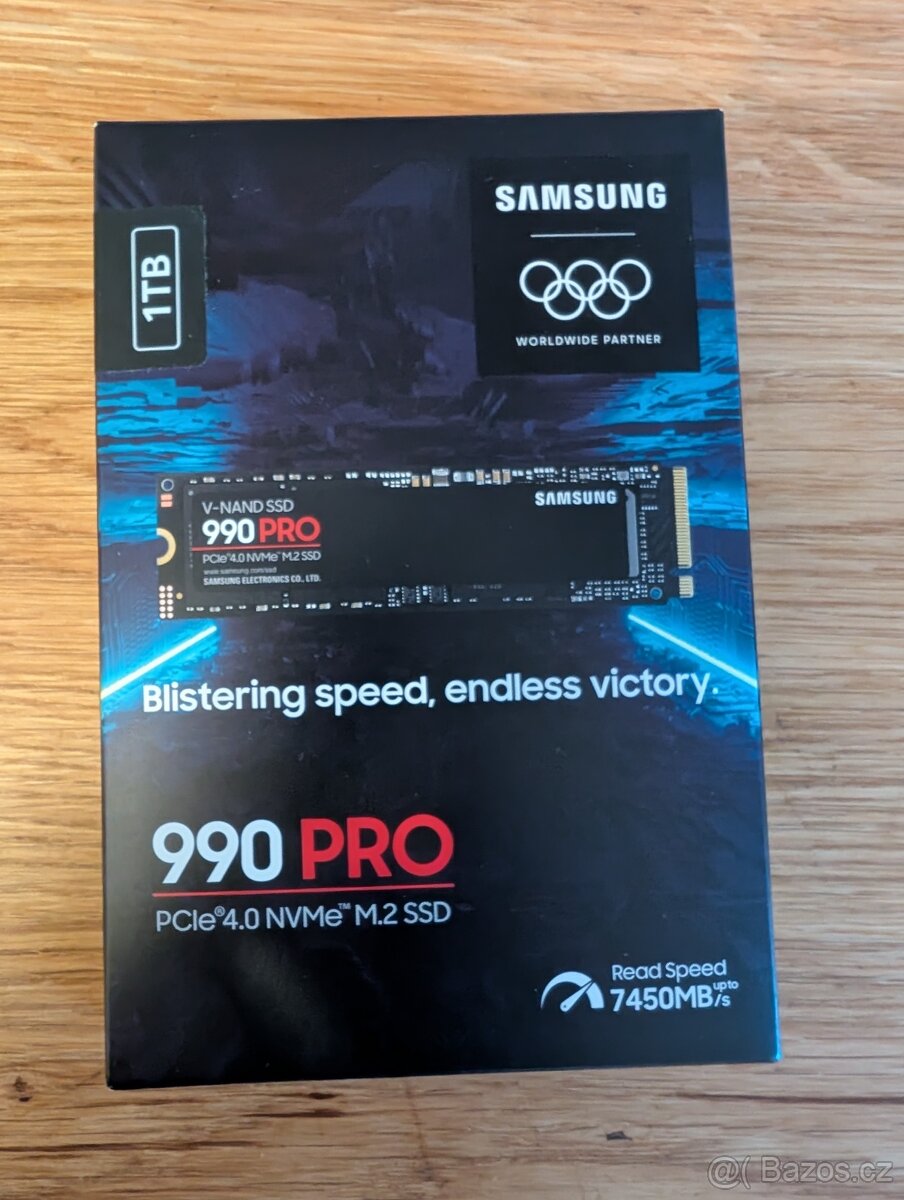 SAMSUNG 990 PRO 1TB M.2 SSD - NOVÝ, NEROZBALENÝ