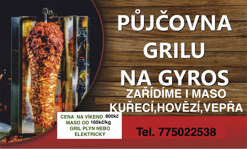 Zapůjčení grilu KEBAB