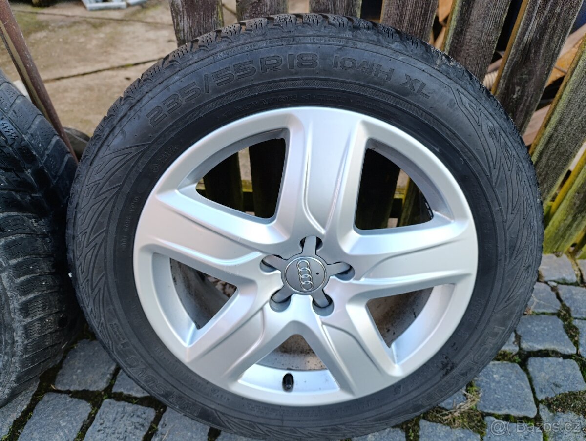 AUDI A6- prodám kola 235/55-R18, 5x112