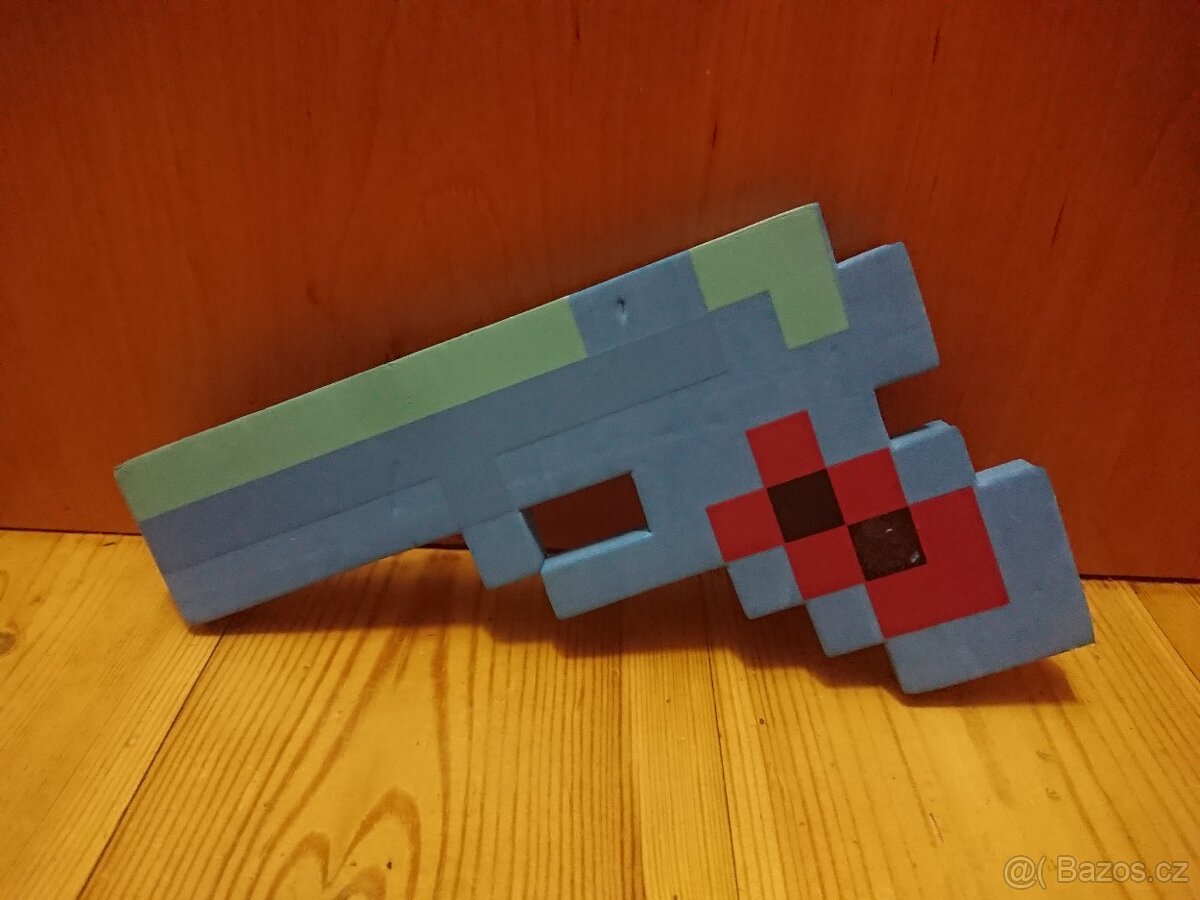 Pistole Minecraft, vel. 23x13cm