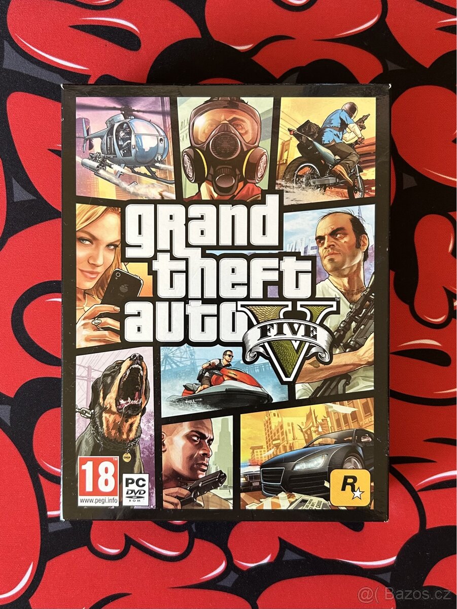 GTA 5 premium edition for PC DVD