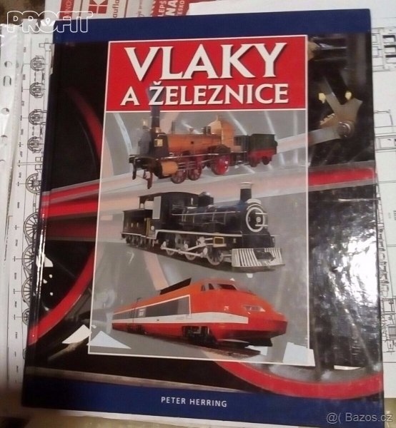 Kniha Vlaky a Železnice, Peter Herring