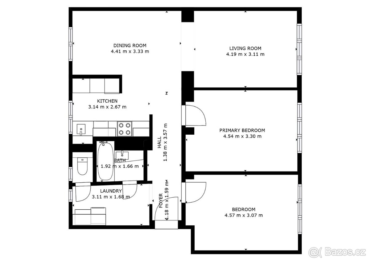 Prodám pěkný byt 3+kk 78 m2 + 6m2 sklep, cihla, OV