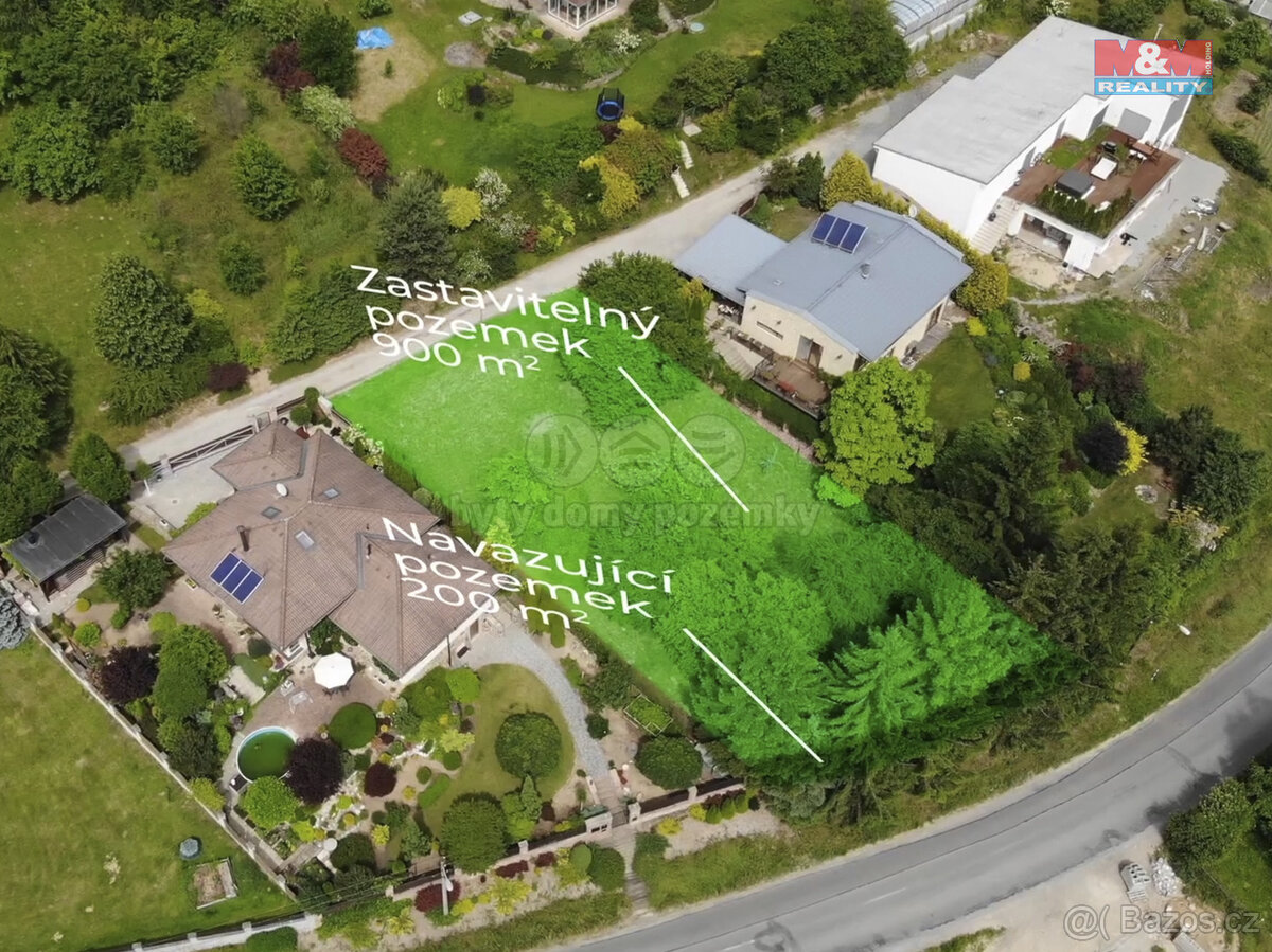 Prodej pozemku k bydlení, 1102 m², Křtiny