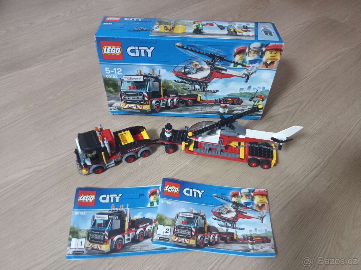 LEGO City 60183 Tahač na přepravu těžkého nákladu