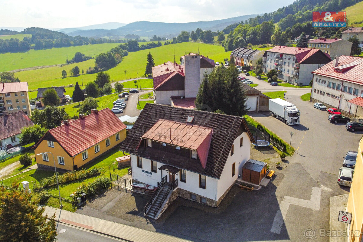 Prodej hotelu, penzionu, 441 m², Hartmanice