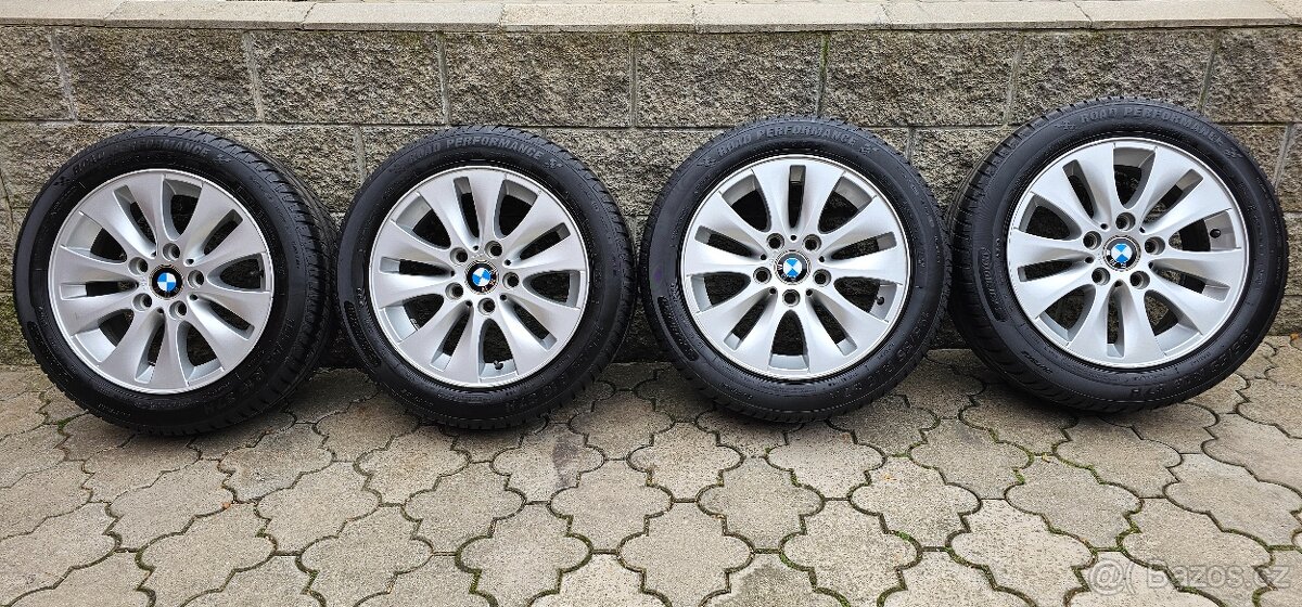 Originál alu BMW 1 5x120 195/55 R16 - letní 7mm