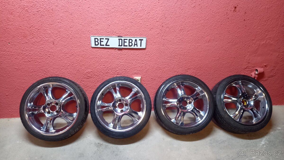 Autec 17" 4x100 chrom letni  205/40