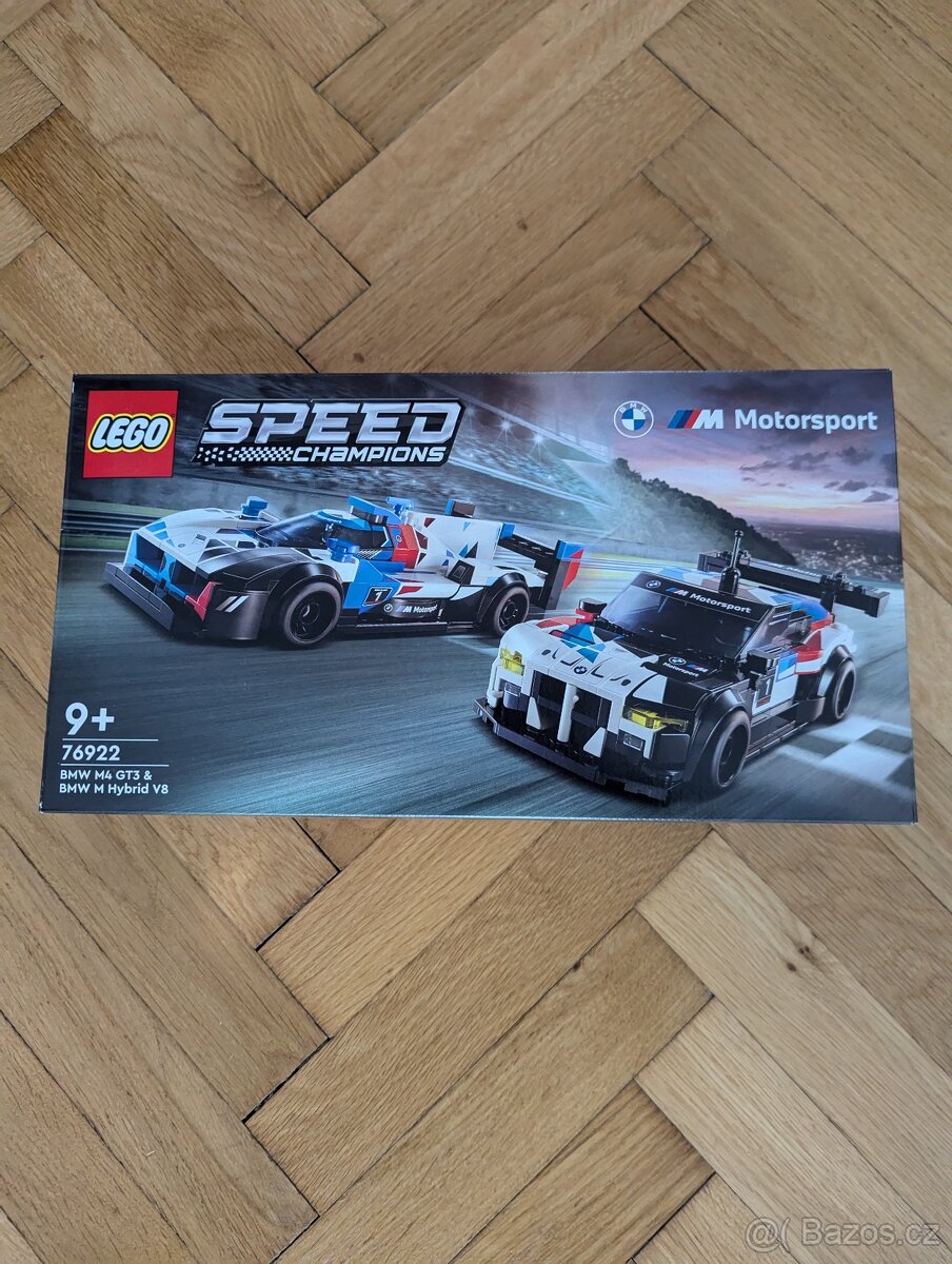 LEGO 76922 Závodní auta BMW M4 GT3 a BMW M Hybrid V8