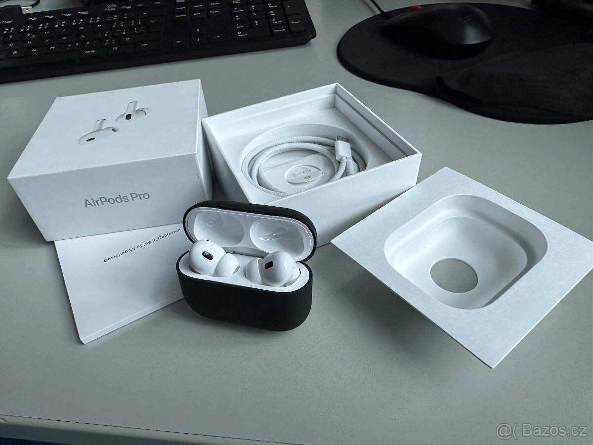 Apple AirPods Pro (2. generace) s MagSafe pouzdrem (USB-C)