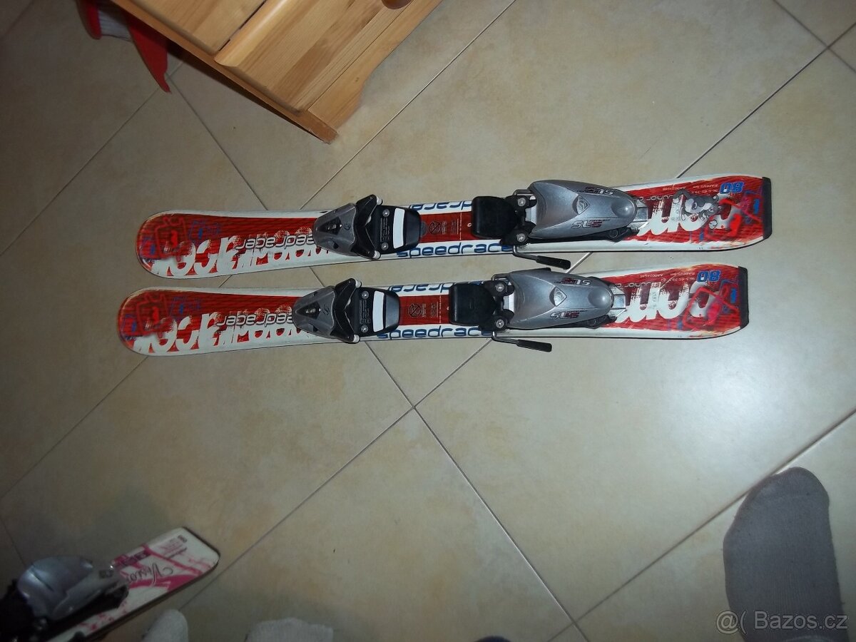 Dětské carvingové lyže Racer 80 cm