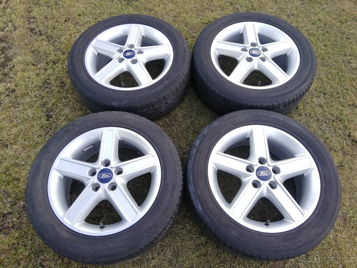 alu Ford Focus,C max,Mondeo ,letní Michelin 205/55r16