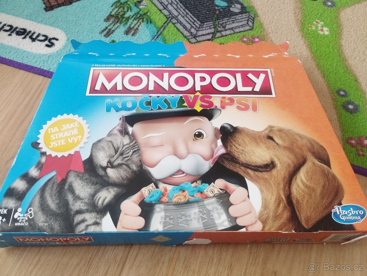 Monopoly kočky vs psi