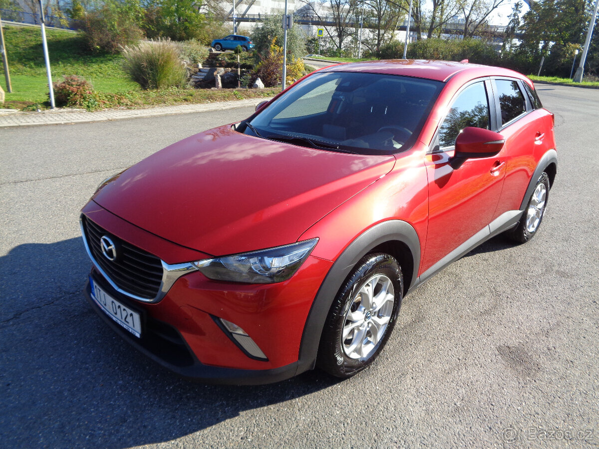 MAZDA CX-3 2.0 KOUPENO ČR,1.MAJITEL,SERVISKA