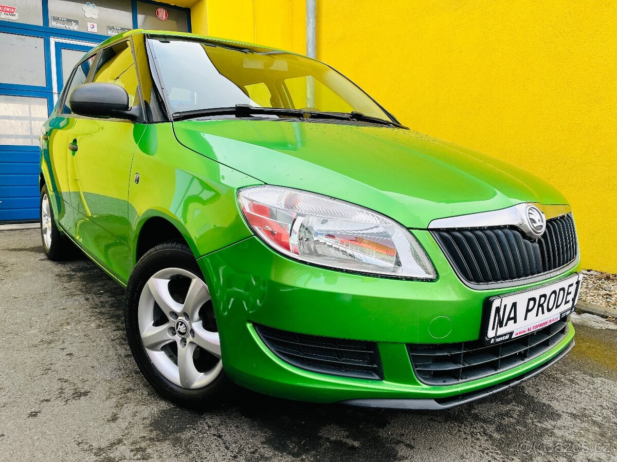 ŠKODA FABIA 1.2 Tsi 63 kW BENZÍN KRÁSNÁ ZELENÁ RS METALÍZA