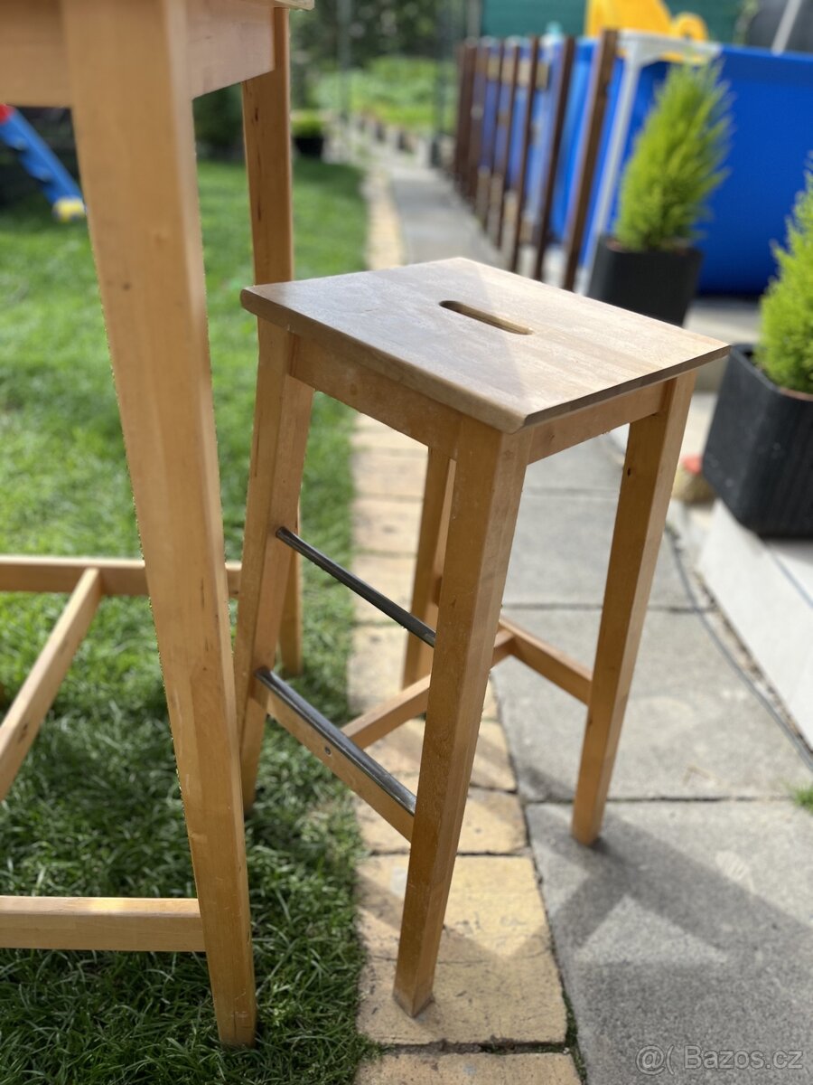 Barový stůl + židle
