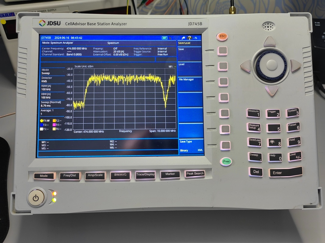 Spektrální analyzátor VIAVI/JDSU745B (4 GHz)
