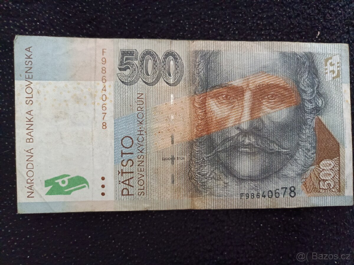 500 korun slovenské