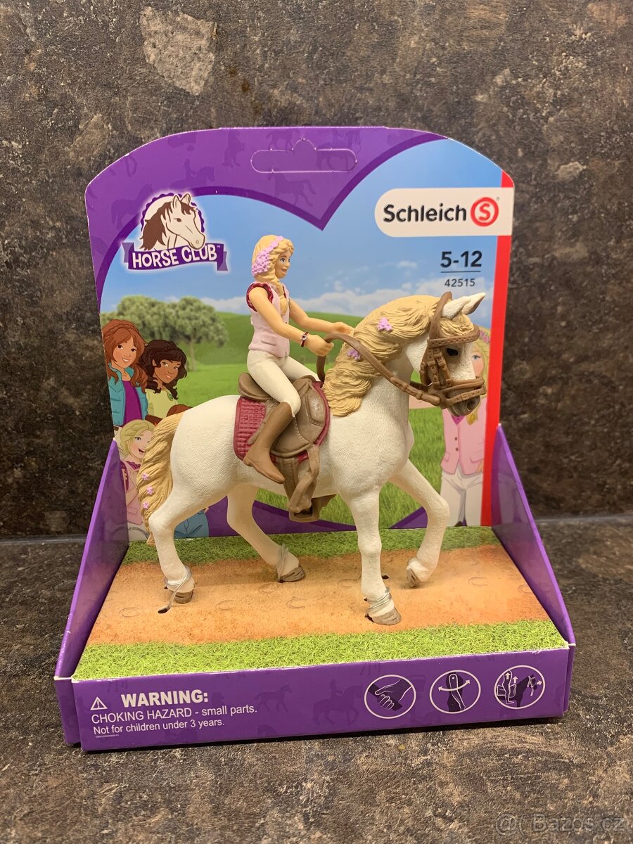 Schleich 42515 kůň s jezdkyní