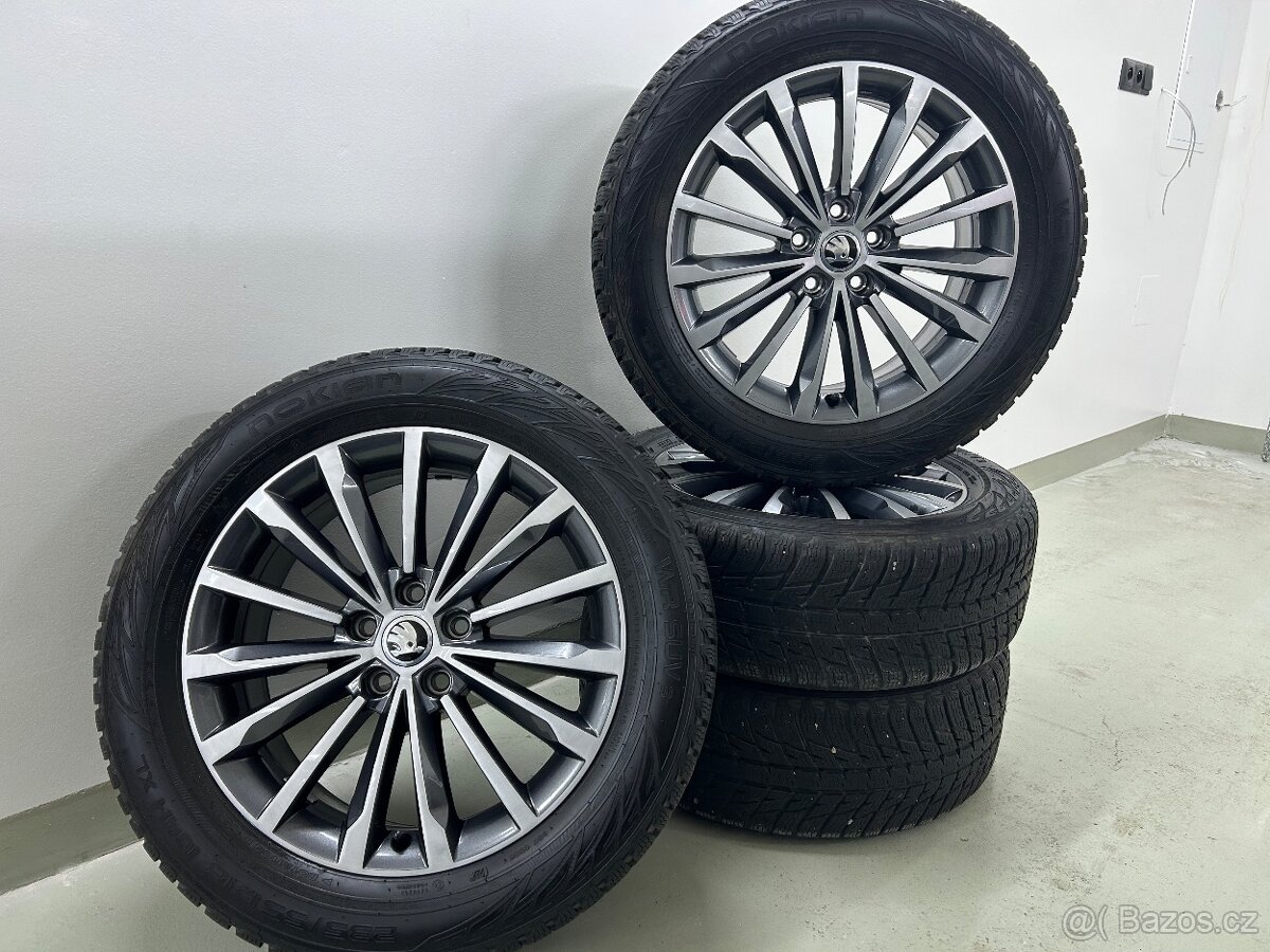 zimní originál al sada Škoda Kodiaq Trinity 18” 5x112