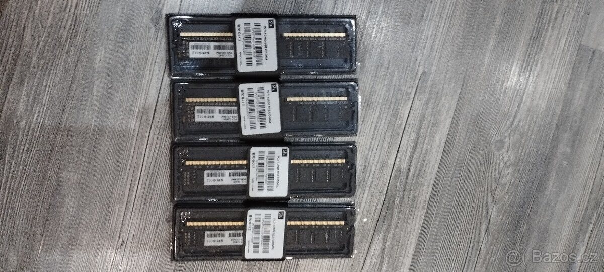 Nové nerozbalene DDR3 až 32 GB