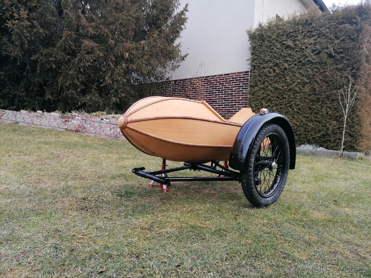 Sidecar, sajda, postranní vozík 20. - 30. léta