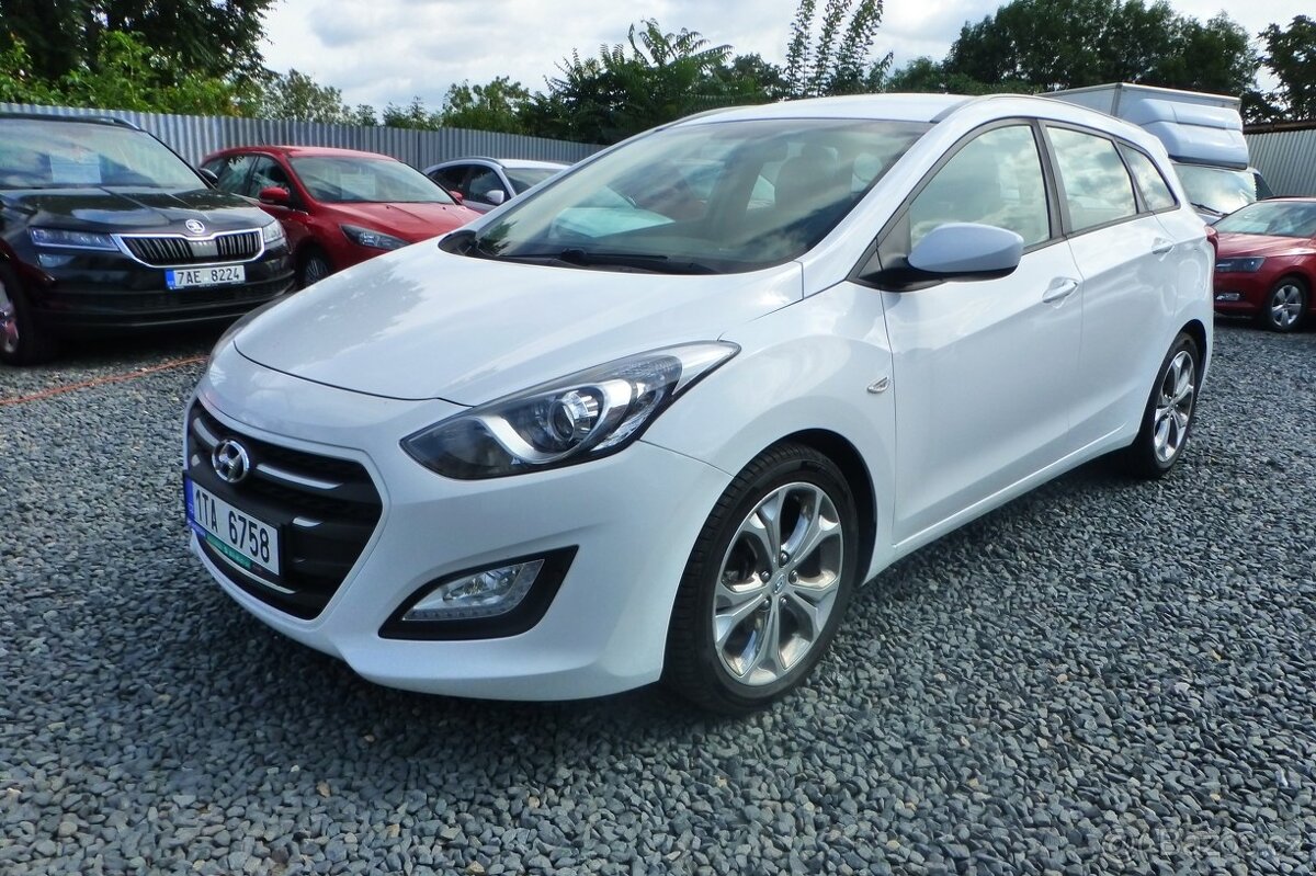 Hyundai i30 Combi 1.6CRDi,81kw,2016,ČR,2maj.-21%DPH