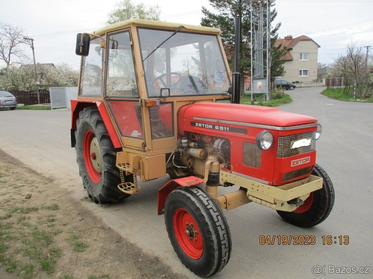 Zetor 6911 s tp a spz platna stk