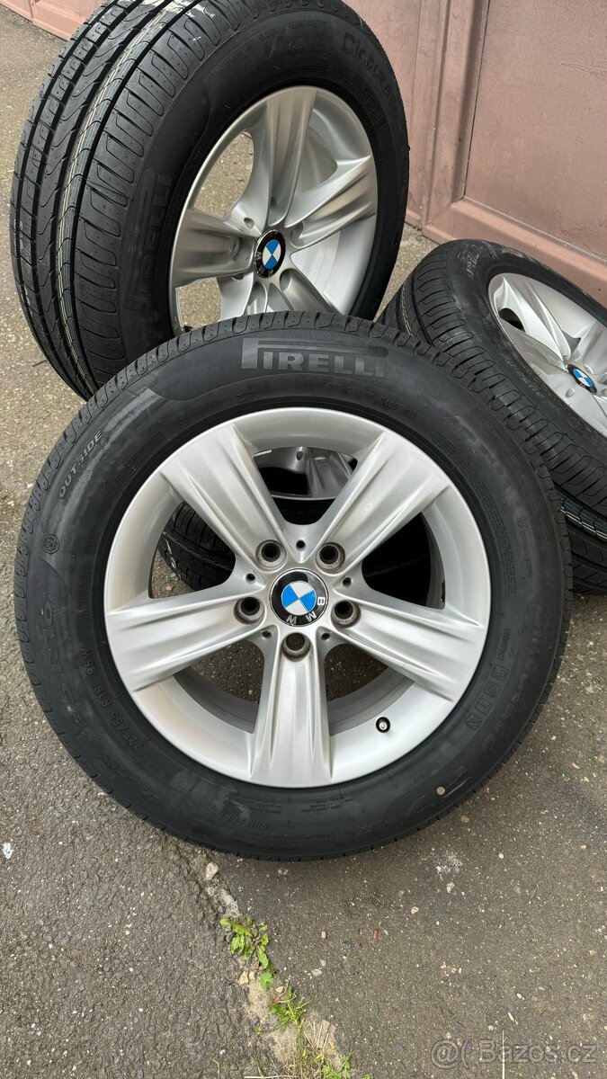 ALU kola R16 5x120 BMW Pirelli nové pneu