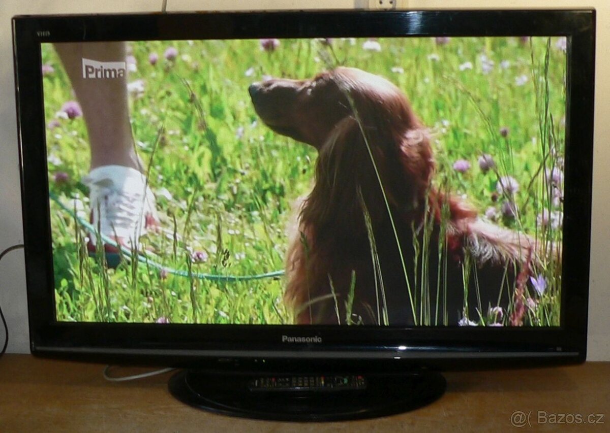 Plazmová televize Panasonic 107cm, nemá DVBT2