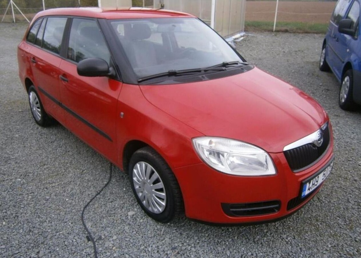 Škoda Fabia 1.2 44kw,CZ,Klima benzín 44 kw