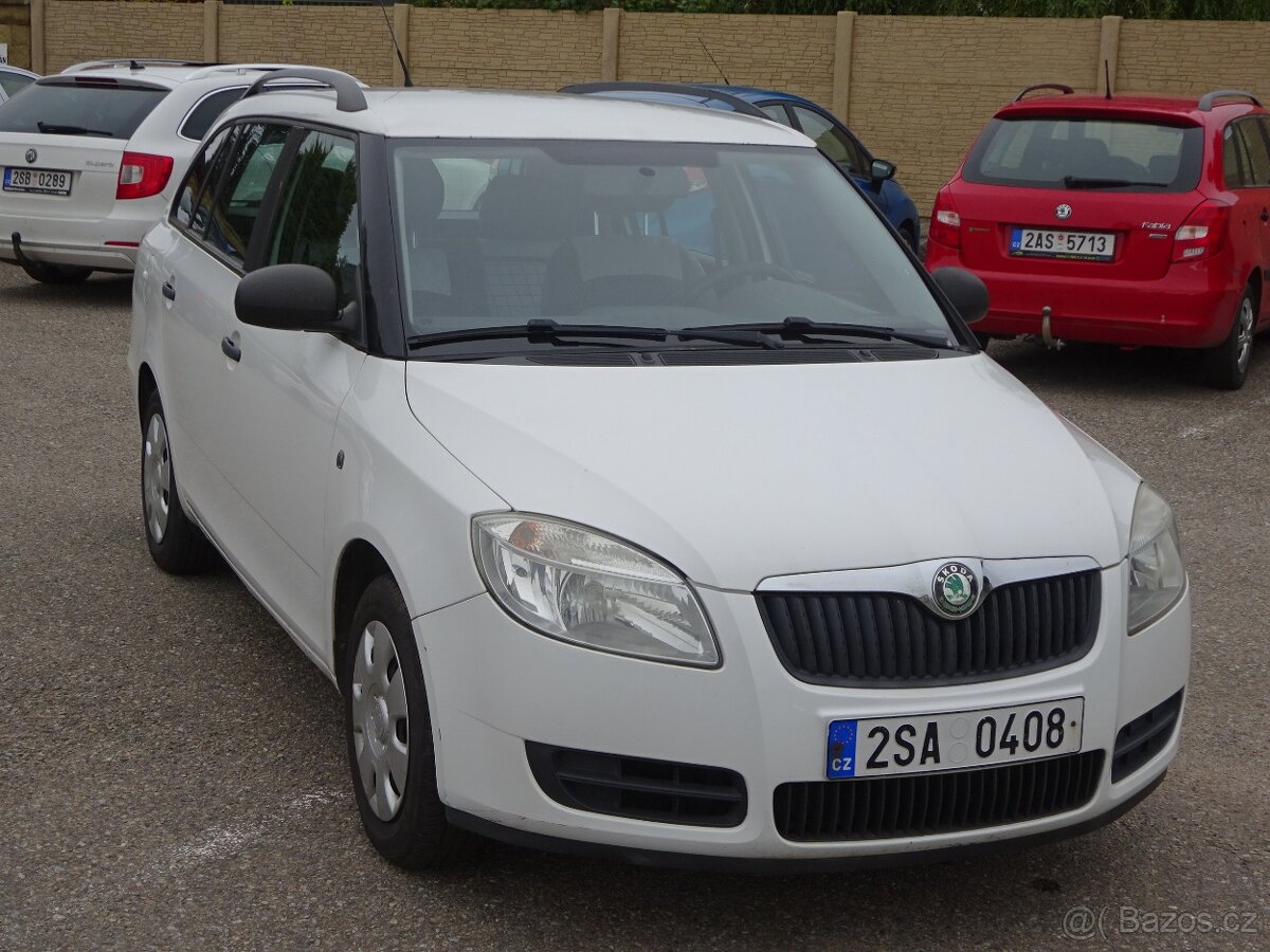 Škoda Fabia 1.4i Combi r.v.2008 (63 kw) Koupeno v ČR