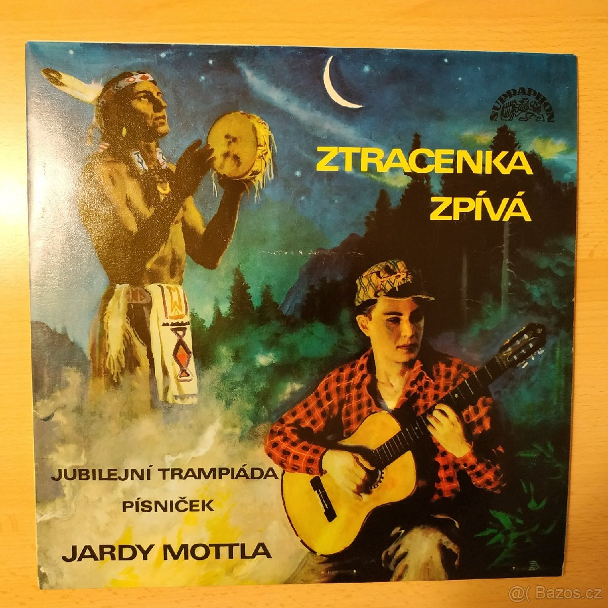 Folk country trampská hudba LP vinyl