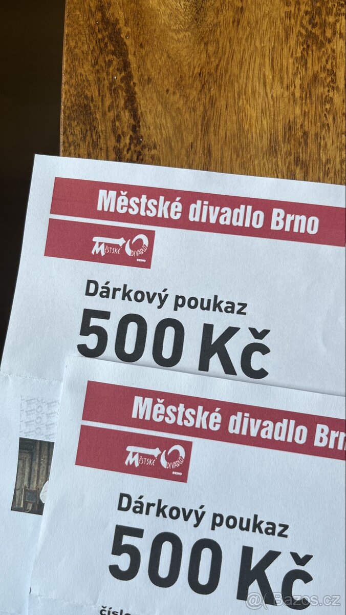 Městské divadlo Brno poukaz