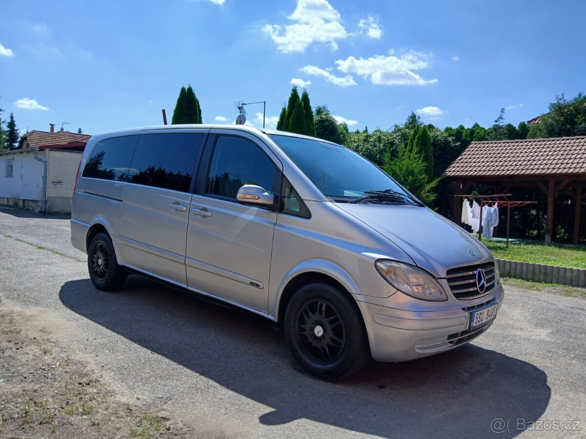 Mercedes Viano 2.2CDi 110kw Dlouhá verze Long,Až 8.Míst v TP